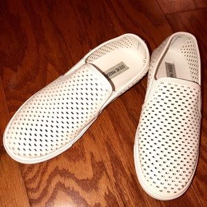 White Slide on Sneaker
